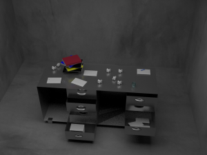 full office Modello 3D