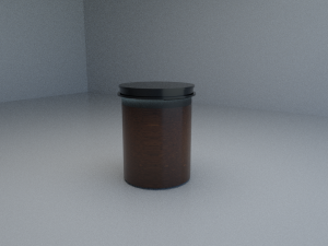 coffee jar Modello 3D