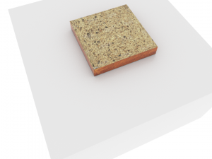 toast bread Modello 3D
