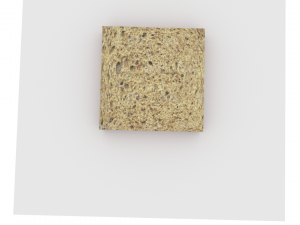 toast bread Modello 3D
