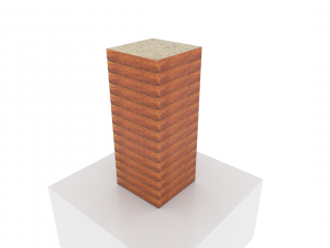 toast bread Modello 3D