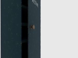 archive cabinet Modello 3D