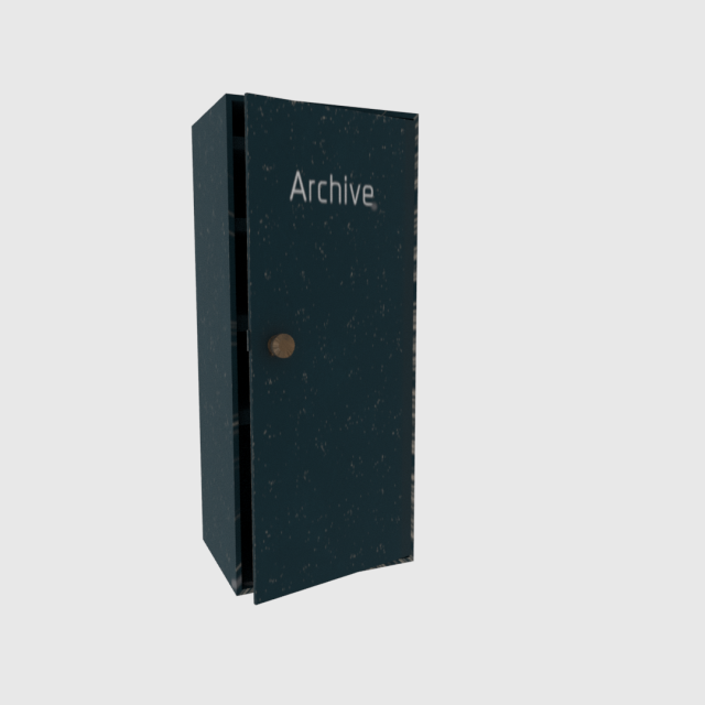 archive cabinet Modello 3D .c4d .max .obj .3ds .fbx .stl .blend 