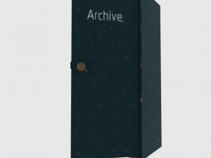 archive cabinet Modello 3D