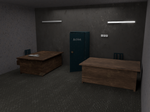 archive cabinet Modello 3D