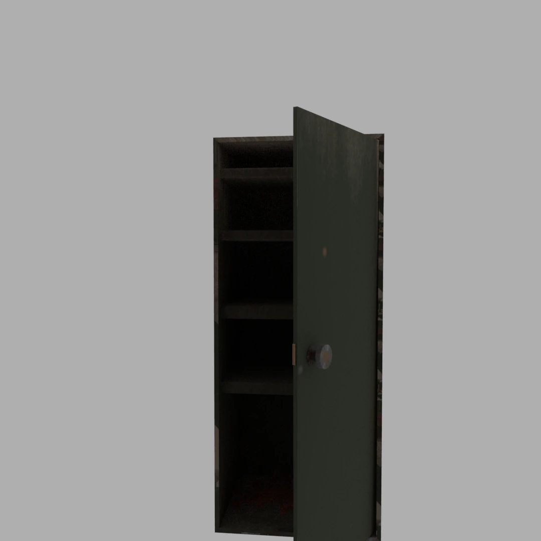 cabinet 3D Model .c4d .max .obj .3ds .fbx .stl .blend 