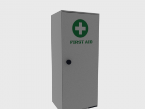 first aid cabinet 3D Model