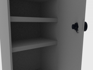 first aid cabinet 3D Модель