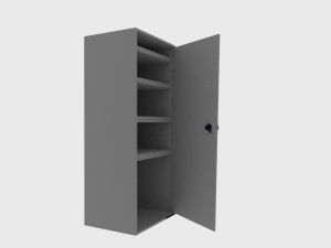 first aid cabinet 3D Модель