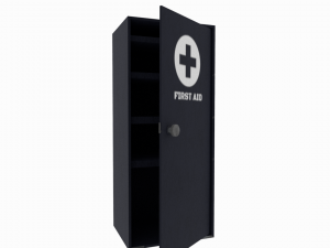 first aid cabinet Modello 3D