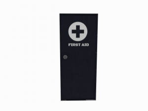 first aid cabinet Modello 3D