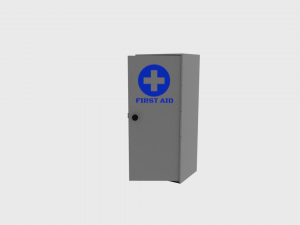 first aid cabinet Modelo 3D