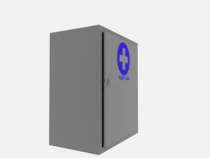 first aid cabinet 3D Model