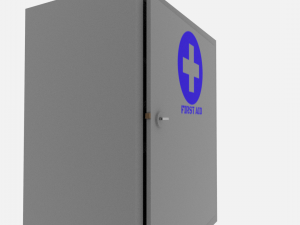 first aid cabinet Modèle 3D