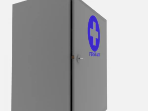 first aid cabinet 3D Model