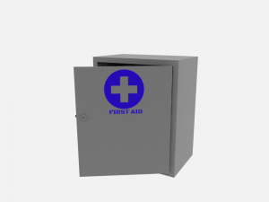 first aid cabinet Modèle 3D