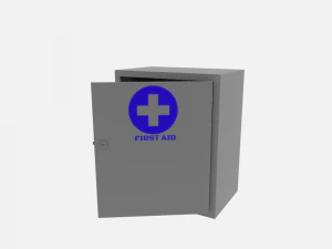 first aid cabinet 3D Model