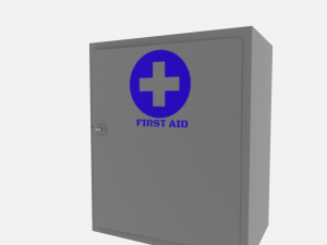 first aid cabinet Modèle 3D