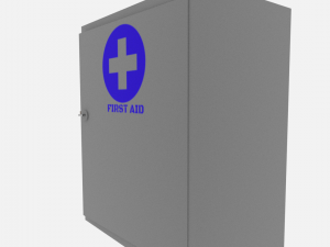 first aid cabinet Modèle 3D