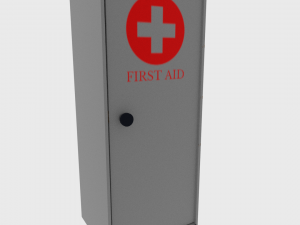 first aid cabinet 3D Model