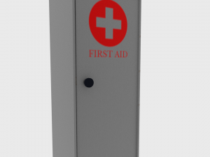 first aid cabinet 3D Model