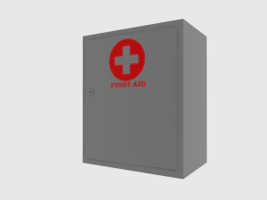 急救柜 3D 模型