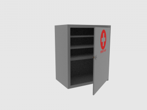 first aid cabinet 3D Модель