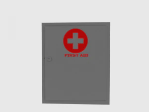 first aid cabinet 3D Model