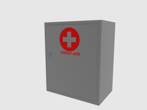 first aid cabinet 3D Модель