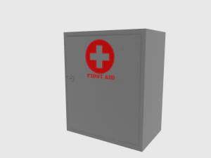 first aid cabinet 3D Model