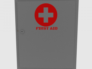 first aid cabinet 3D Модель