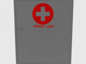 first aid cabinet 3D Model