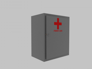 first aid cabinet 3D Model