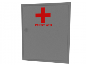 first aid cabinet 3D 모델