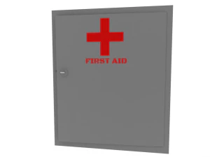 gabinetto di pronto soccorso Modello 3D