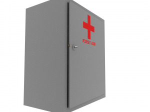 first aid cabinet 3D 모델