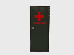 first aid cabinet 3D Model