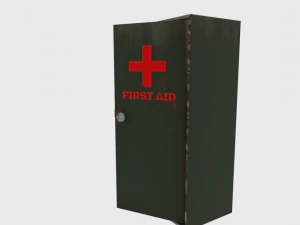 first aid cabinet 3D Model