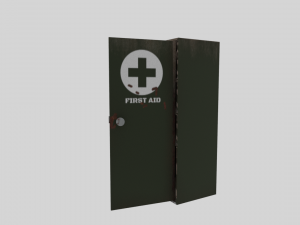 first aid cabinet Modello 3D