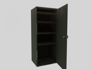 first aid cabinet Modello 3D