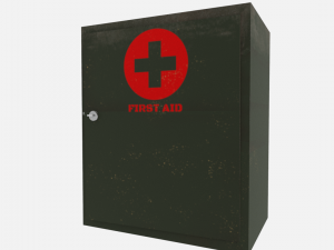 first aid cabinet 3D Model