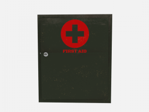 first aid cabinet 3D Model