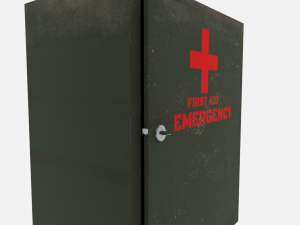 first aid cabinet 3Dモデル