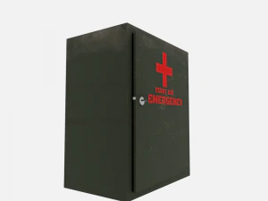 first aid cabinet 3D Model