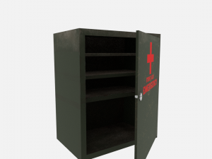 first aid cabinet 3Dモデル