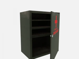 first aid cabinet 3D Model