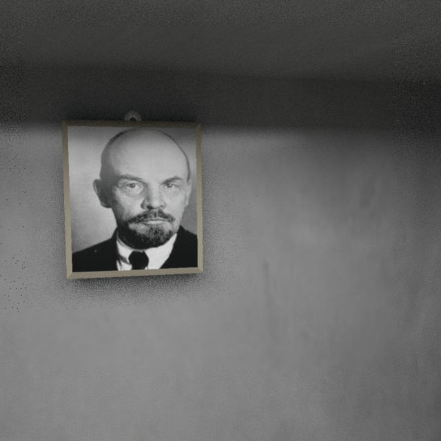 lenin wall frame Modelo 3D .c4d .max .obj .3ds .fbx .stl .blend