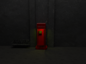 telephone cabinet 3D Модель