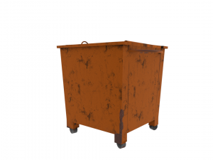 trash can Model 3D