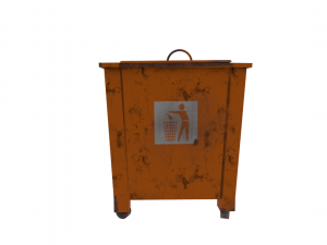 trash can Model 3D